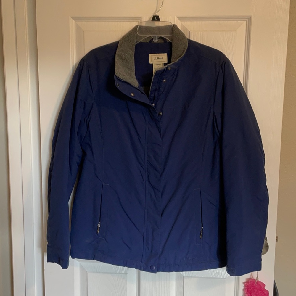 LL Bean Light Coat